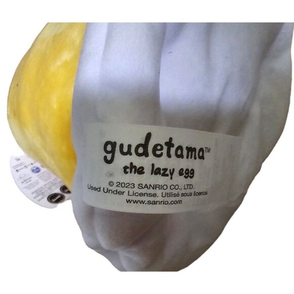 Gudetama The Lazy Egg Sitting Plush Sanrio Stuffed Animal Toy Cute Kawaii 7" Toy - Picture 8 of 11